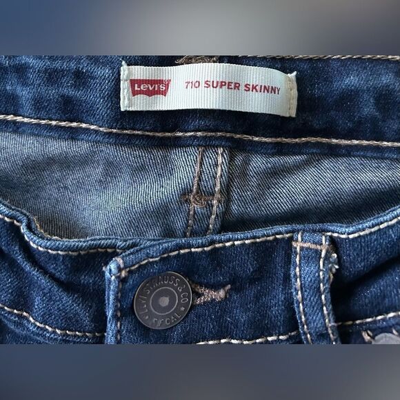 NWOT … LEVI’S “Size: 14” 710 Super Skinny Jeans - Picture 6 of 7